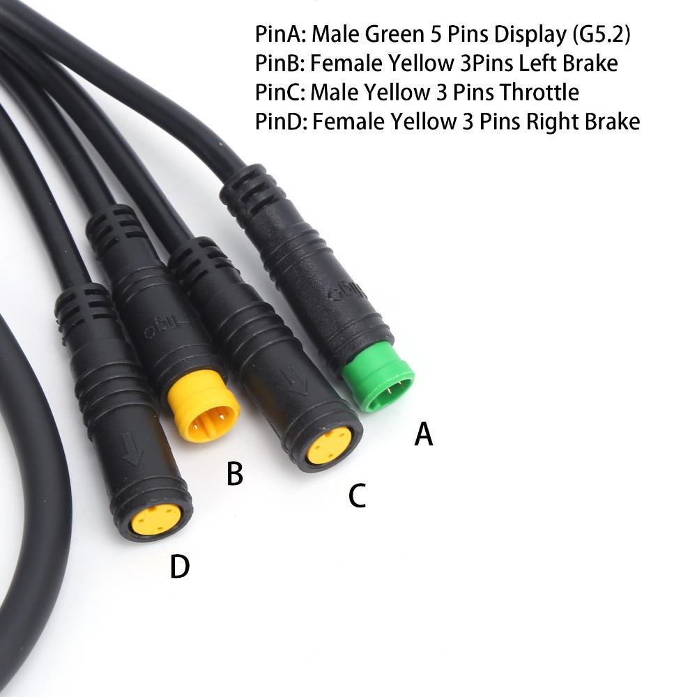 Резиновый удлинитель датчика переключения передач для набора для переоборудования электровелосипеда BAFANG BBS01/BBS02/BBSHD