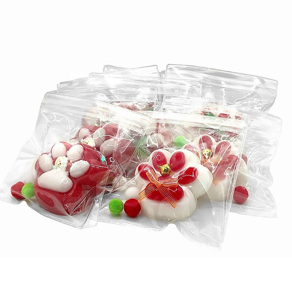 Разминание Мультяшная игрушка-фиджет Медленный отскок Игрушка-щипок Кошачья лапка Рождественская игрушка-кошачья лапка Сжимание Детские игрушки