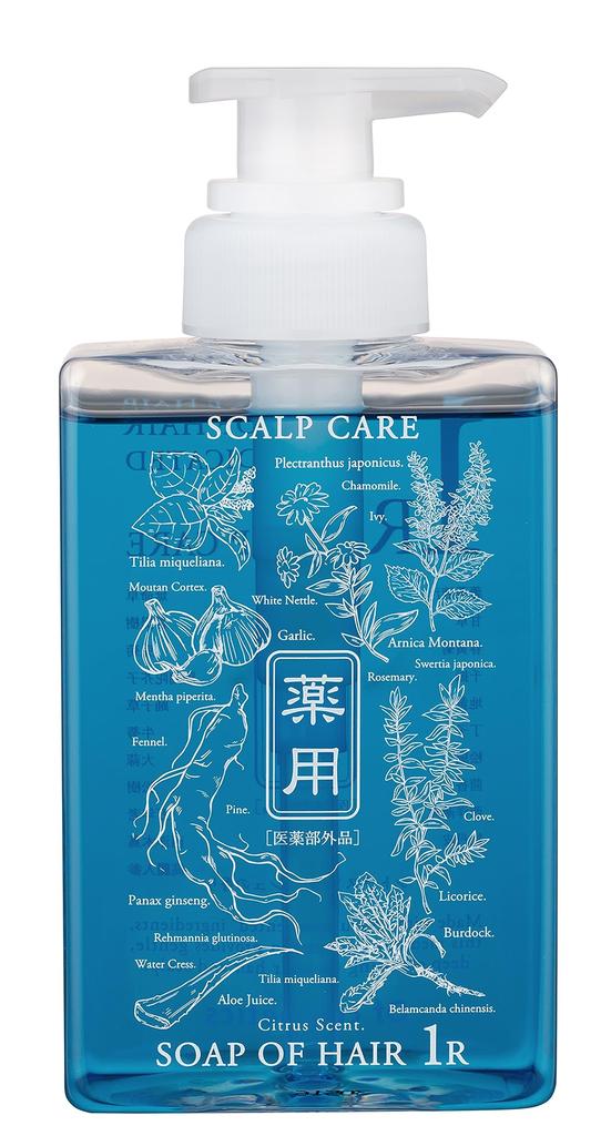 A Healthy Scalp and Medicated Soap of Hair 265ml Citrus Fresh Scent Ofcosmetics Dandruff and Itching [For Scalp] 1-R [Quasi-drug]