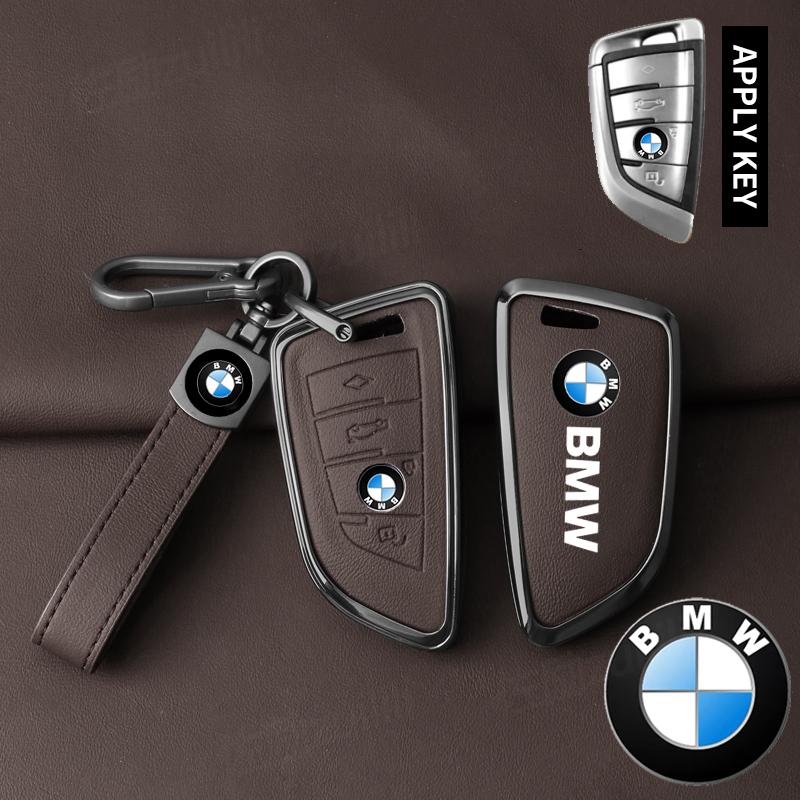 Горячее 2025 Для BMW 1 3 5 7 Серии X1 X3 X4 X5 F10 F15 F16 F20 F30 F18 F25 M3 M4 E34 Чехол для ключей Крышка Корпус из сплава Держатель Брелок Аксессуары