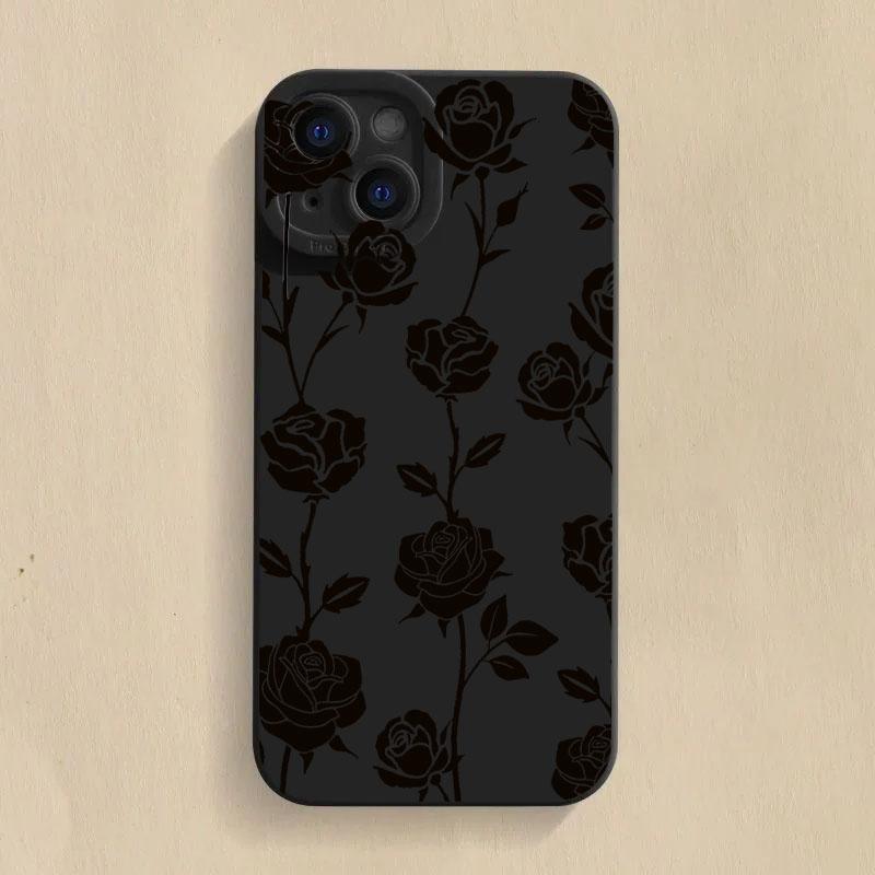 Новый ретро-модный чехол для телефона с розой для Samsung Galaxy S25 S24 S23 Ultra S22 Plus S21 FE A14 A34 A54 A33 A16, мягкий силиконовый чехол