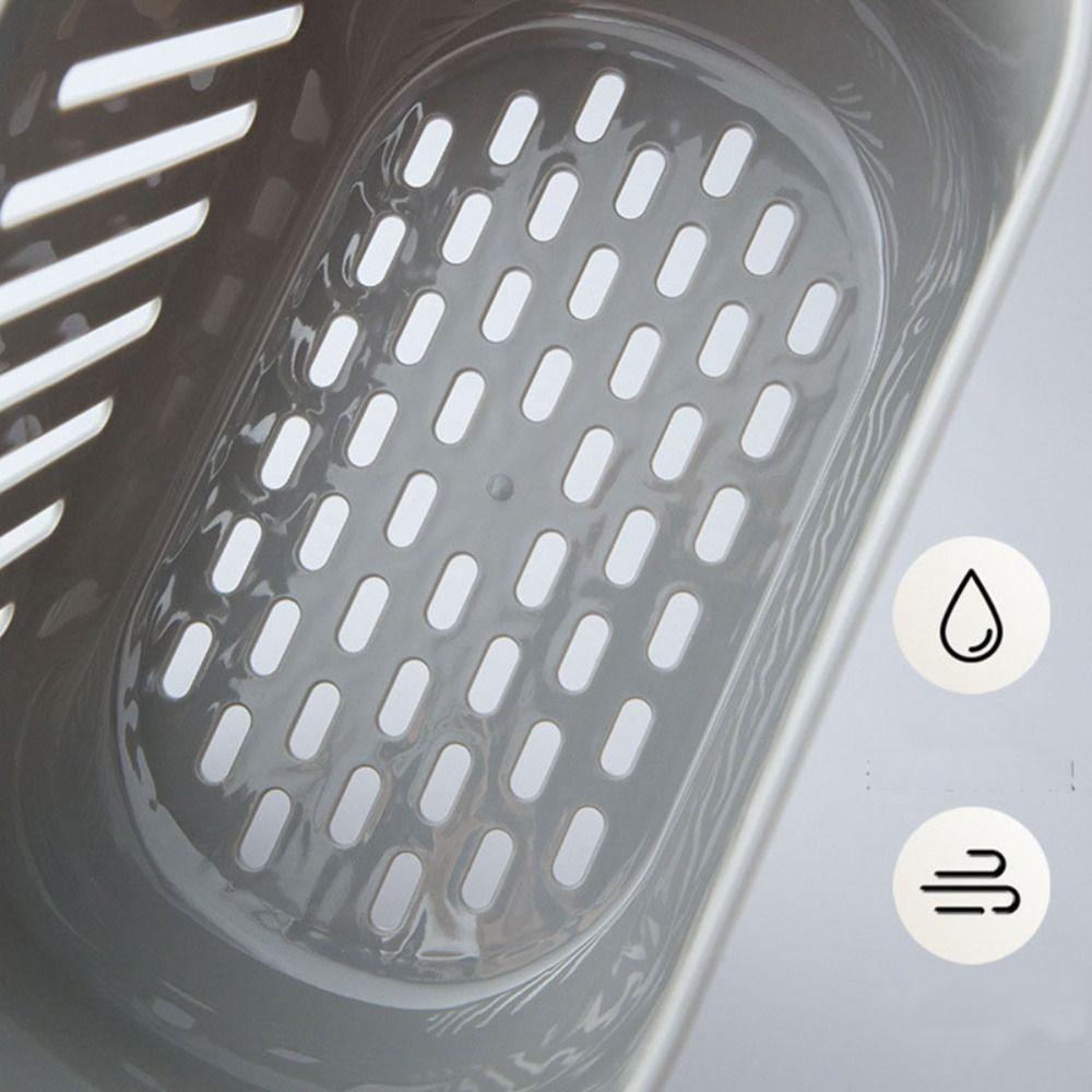 Save Space Home Storage For Bathroom Tub Corner Organizer Hanging Basket Storage Baskets Hooks Rack