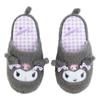 Sanrio Kuromi Slippers 626805 One Size Face-shaped