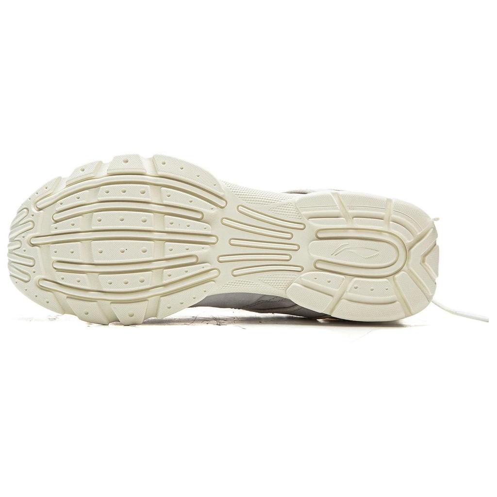 Li Ning Удобные балетки Легкие низкие повседневные кроссовки Женские кроссовки Серебристый AZGV274-1