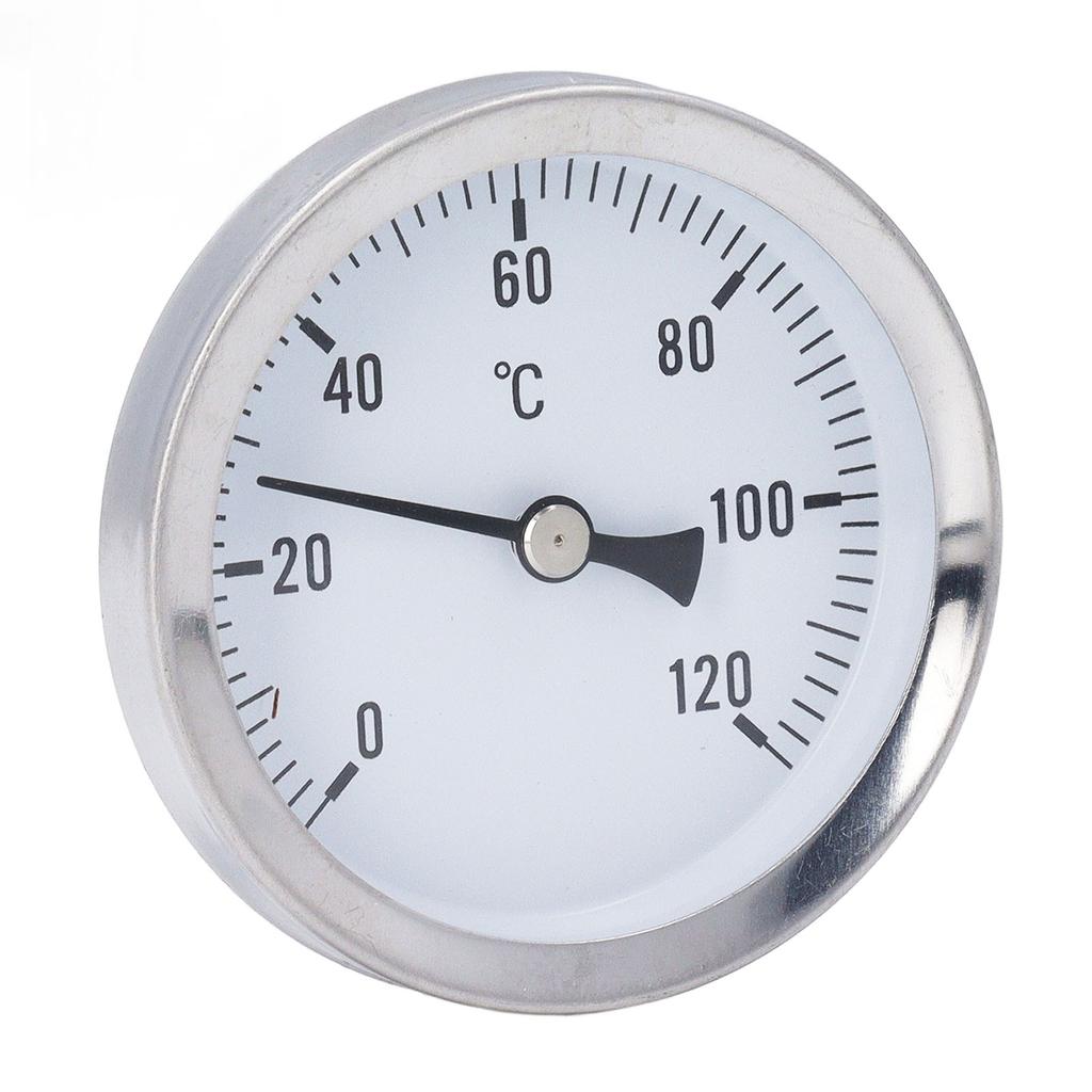 Измеритель температуры духовки с высокой точностью от 0 до 120 градусов по Цельсию, 63 мм, встроенный циферблатный датчик температуры для