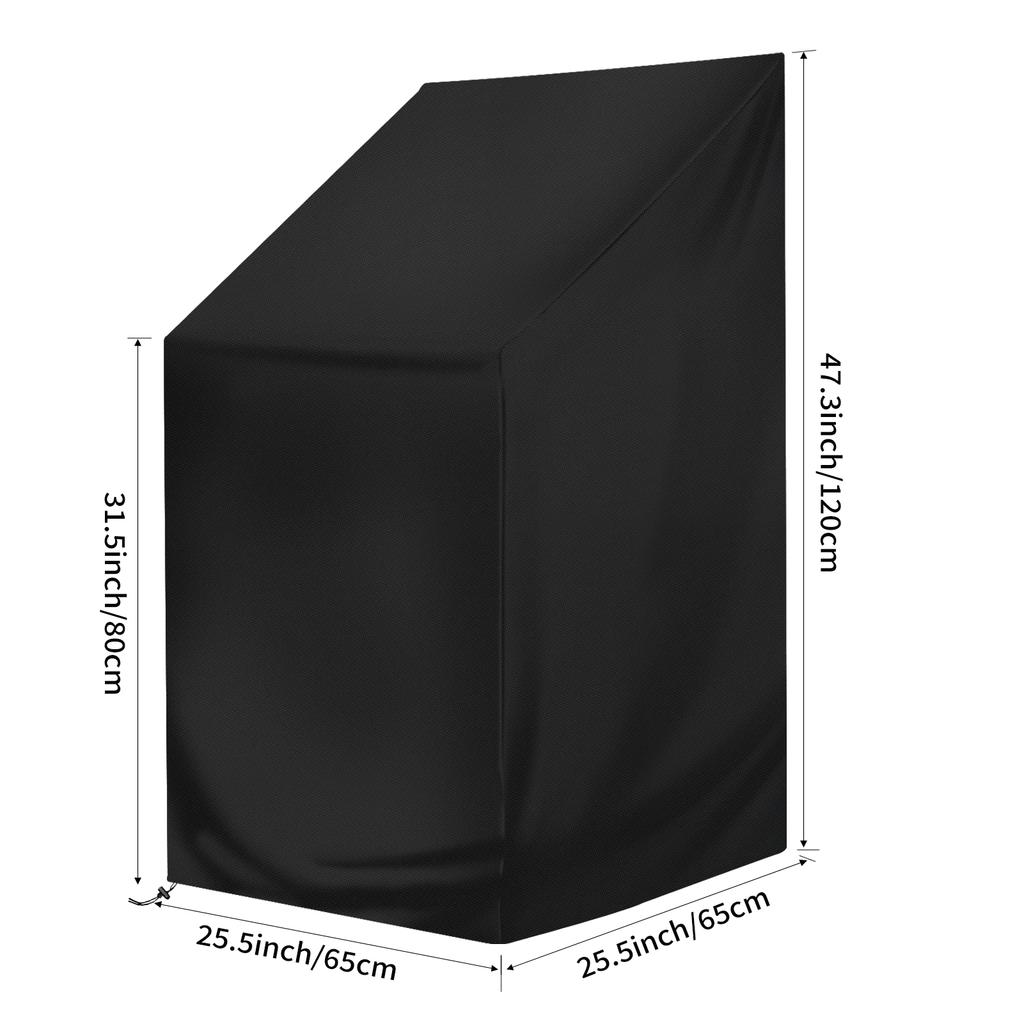 Outdoor Waterproof Chair Covers Lounge Deep Seat Cover Easy-Going UV Resistant Rainproof Dust Proof Lawn Patio Furniture Protect