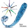 10pcs/lot Soft Rubber Bait Fishing Lure Wobbler Soft Worm Carp Fishing  Artificial Silicone Swimbait