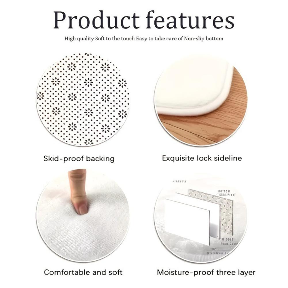 1 шт. 1 см утолщенный геометрический мраморный узор дверной коврик мягкий фланелевый входной коврик для домашнего декора противоскользящий ковер впитывающий воду кухонный коврик для ванной