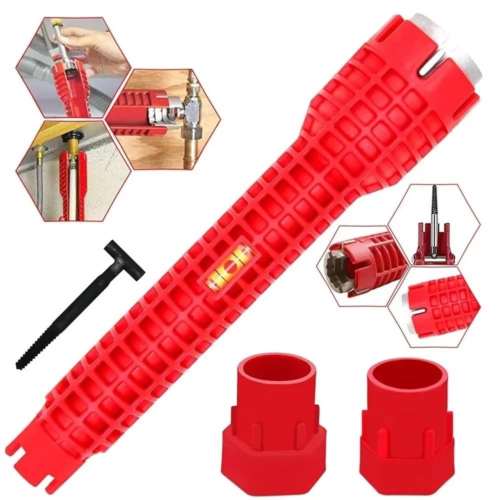 Anti-Slip Faucet Wrench Multi-Functional Plumbing Wrench New Kitchen Sink Wrench Pipe Repair