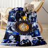 Inter Milan Blanket Durable Comfort Suitable For Bedding Chair Bed Four Seasons Multipurpose Warmthful Decor Perfect Gift For Relatives And Friends
