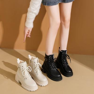 Женские кожаные водонепроницаемые зимние теплые ботинки на мягкой подошве с мехом, ботильоны до щиколотки на подкладке, нескользящие, для пеших прогулок, повседневные спортивные хлопковые ботинки, ботинки Мартина