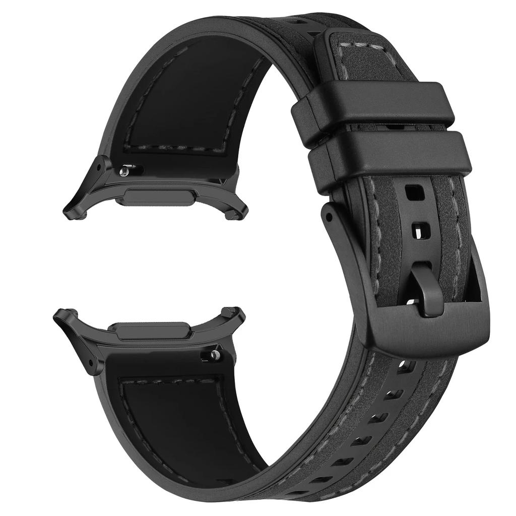 Кожаный ремешок для Samsung Galaxy Watch Ultra 7 47 мм Браслет Без зазоров Браслет Correa для Galaxy Watch Ultra 7 Браслет Correa
