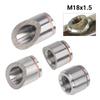 M18 X 1.5 Монтажные штуцеры и заглушки для кислородных датчиков Адаптер Плоский или с прорезями Или 30 45 градусов Нержавеющая сталь Разъем кислородного датчика
