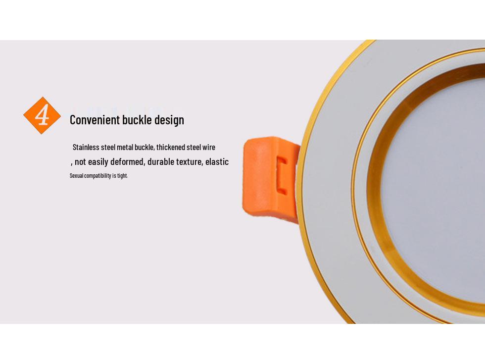 2,5-дюймовый 3 Вт светодиодный точечный потолочный светильник