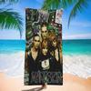 M-Maneskin D-Дамиано Давид Группа Большие Микрофибровые Пляжные Полотенца Быстросохнущее Полотенце Песок Пляжные Полотенца Полотенце для Бассейна Для Путешествий Бассейн Йога