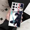 Аниме Sword Art Online SAO Мягкий чехол для телефона для Samsung Galaxy S24 S25 FE S26 Edge S23 Ultra S22 Plus S21 + Ударопрочная задняя крышка