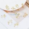 HX6F 9Pieces/Set Non-Pierced Body Jewelry Nose Clip On Fake Piercing Nose Cuff Women