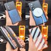 Пластиковый чехол с магнитной петлей для Samsung Galaxy Z Fold 8 Ultra, стекло для экрана, чехол для беспроводной зарядки Magsafe для Galaxy Z Fold7