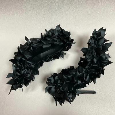 Черные атласные женские туфли-лодочки с бантом-бабочкой 2025 Лето Новые туфли на высоком каблуке с острым носком и каблуком-шпилькой Повседневные сандалии