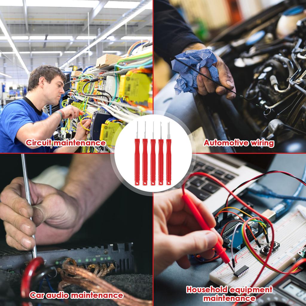 Набор для снятия автомобильных клемм 36 шт. Многоразовый инструмент для извлечения контактов электрических проводов, штекеров и разъемов. Инструменты для извлечения контактов из нержавеющей стали