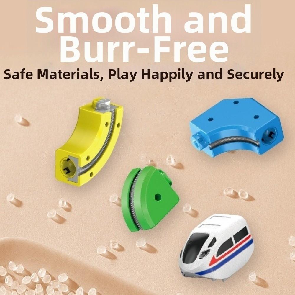 Многофункциональные Волшебные Трековые Машинки для Детей Кубики Железнодорожные Строительные Игрушки