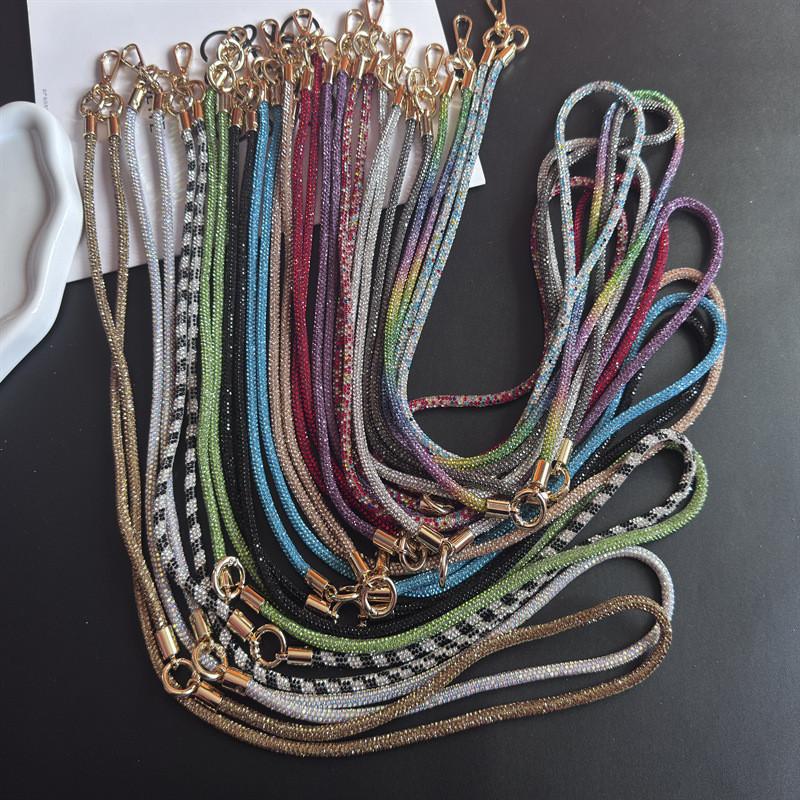 Full Diamond Multi Use Phone Chain With Sparkling Gems For Women And Men
