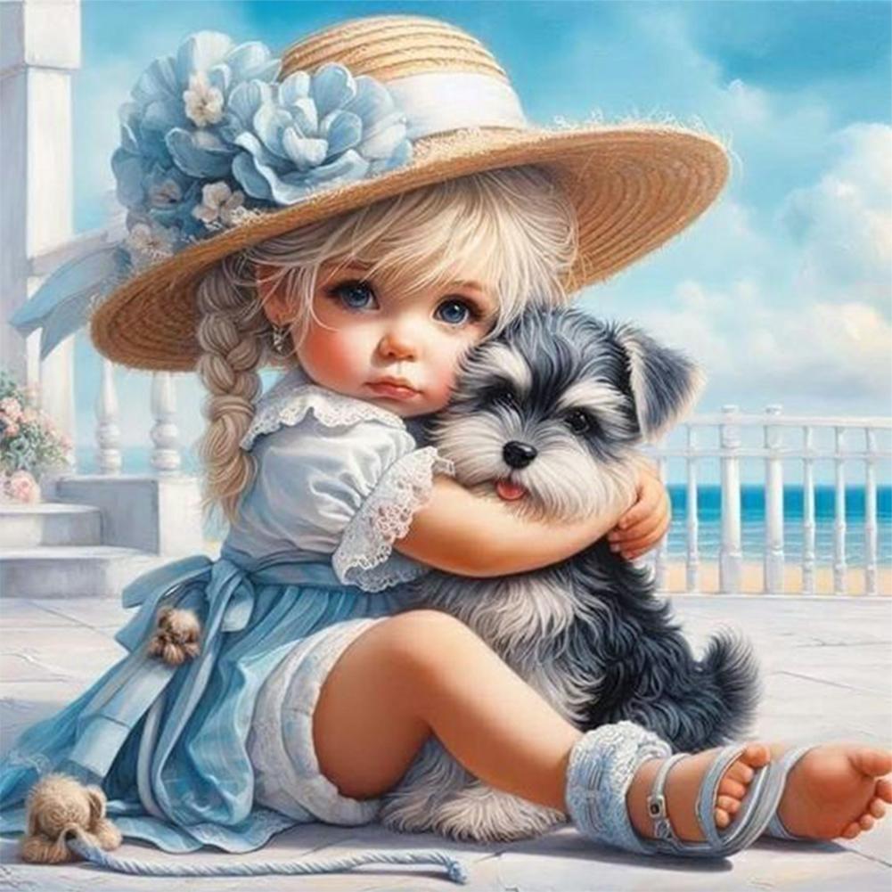 LF# 5D DIY Полный Круглый Дрель Алмазная Картина Детский Набор Домашний Декор Искусство Ремесло