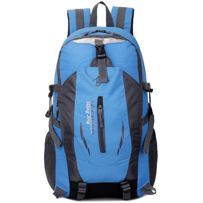 Large 40l Waterproof Travel Rucksack Outdoor Hiking Camping Backpack With Breathable Padded Straps