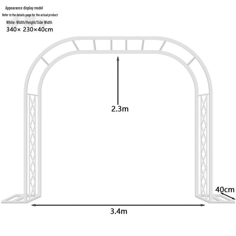 Wrought Iron Garden Arch Trellis