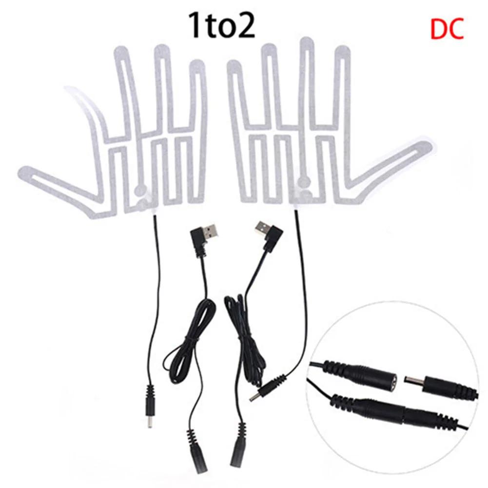 USB Warm Heating Pads for Gloves Carbon Fiber Heating Pad Safe Heated Warmer Sheet Electric Heated Film Element