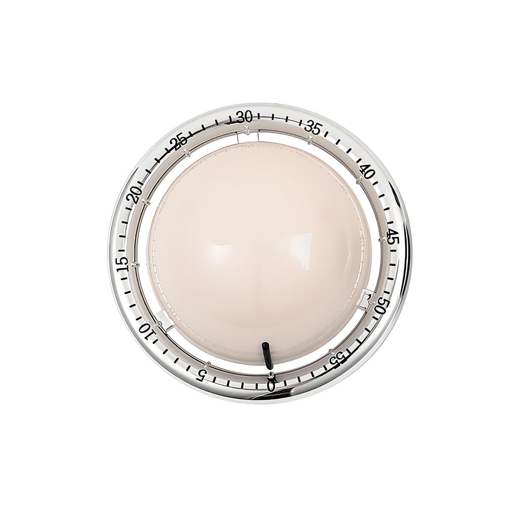 Механический кухонный таймер без батареек | 60-минутный заводной с громким сигналом и магнитной задней крышкой | для приготовления пищи, классной комнаты, домашнего использования