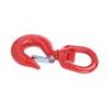 Crane Hook Swivel Eye Alloy Steel Gravity Rigging Lifting Industry Ship Building Round Hook 5T