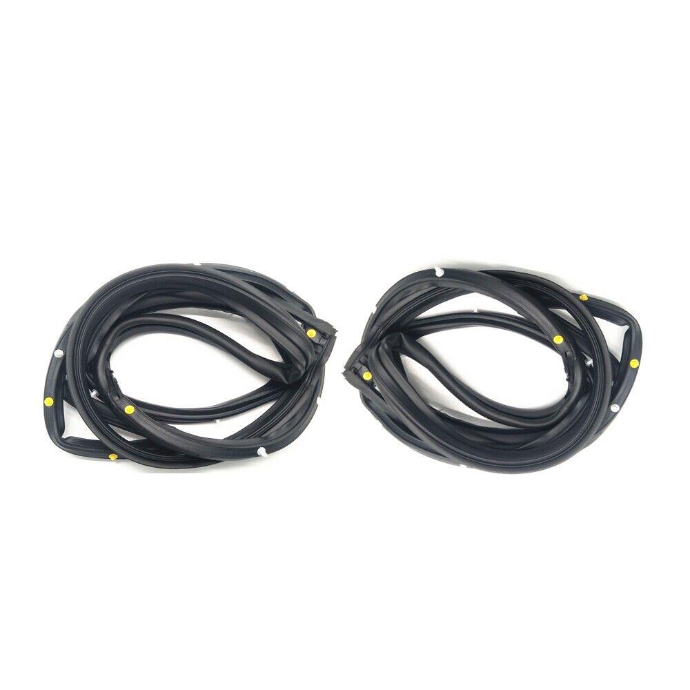 1 пара уплотнителей молдингов передней двери автомобиля для Honda Civic седан 2006-2011