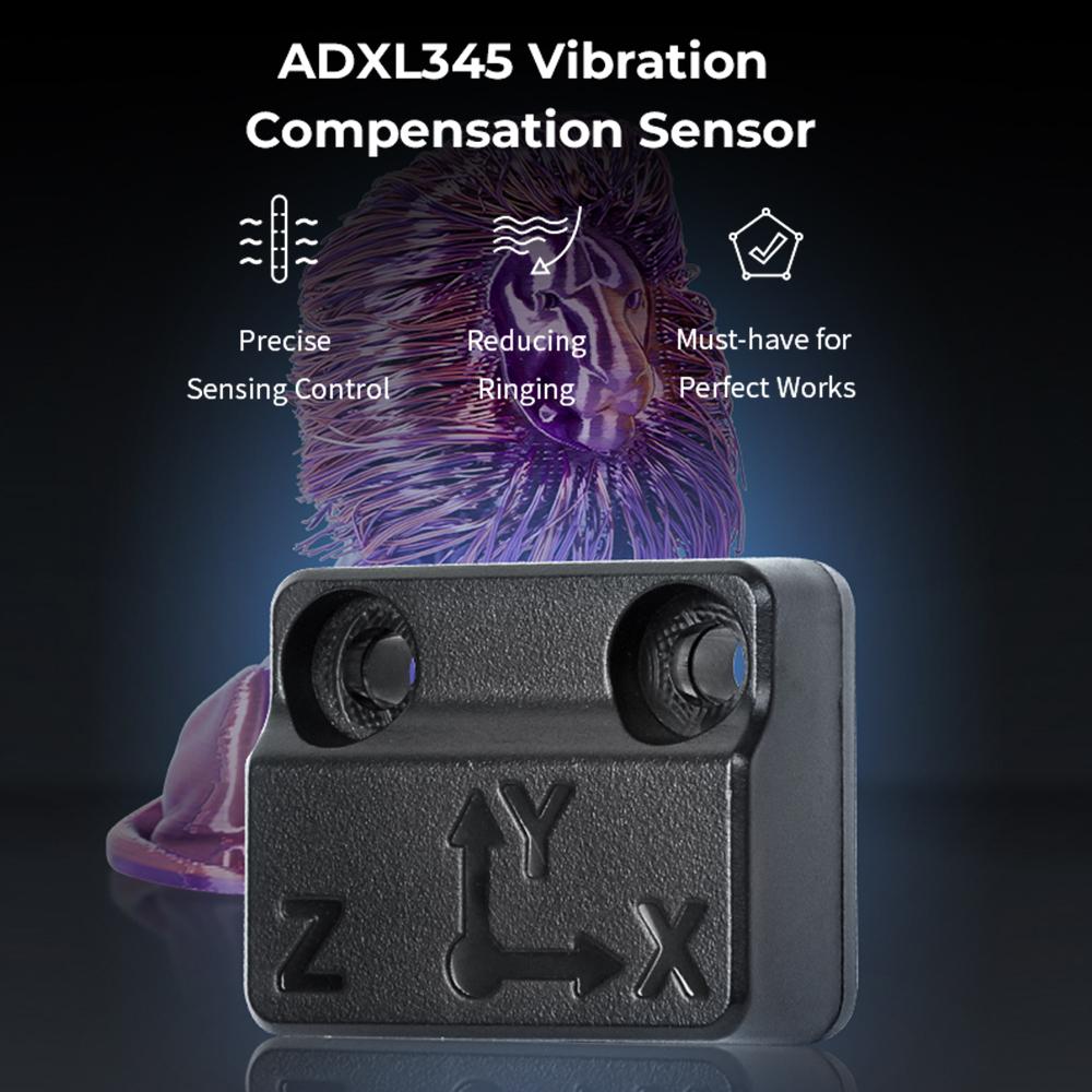 Creality Ender 3 V3 KE 3D Printer ADXL345 Vibration Compensation Sensor Upgrade Accessory for Reduce Ringing Marks and