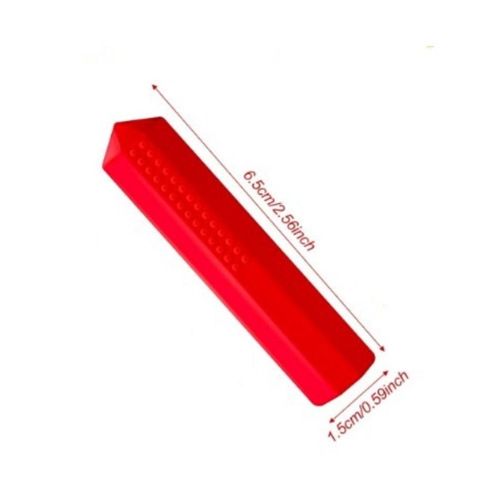 Chewable Pencil Toppers 65*15 MM Autism Chew Toys Cute   Office