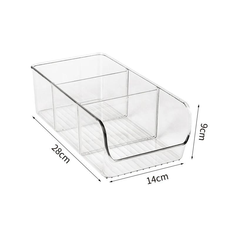 Ящик для хранения чайных пакетиков Ящик для сортировки кофейных капсул Акриловый отсек для хранения вещей Контейнер для косметики Дом