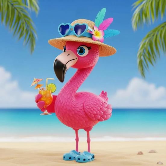 Beach Party Animal Sculpture Resin Surfing Sloth Turtle Ornament Beach Vacation Gnome Statue for Home Decor Desktops Bookshelves