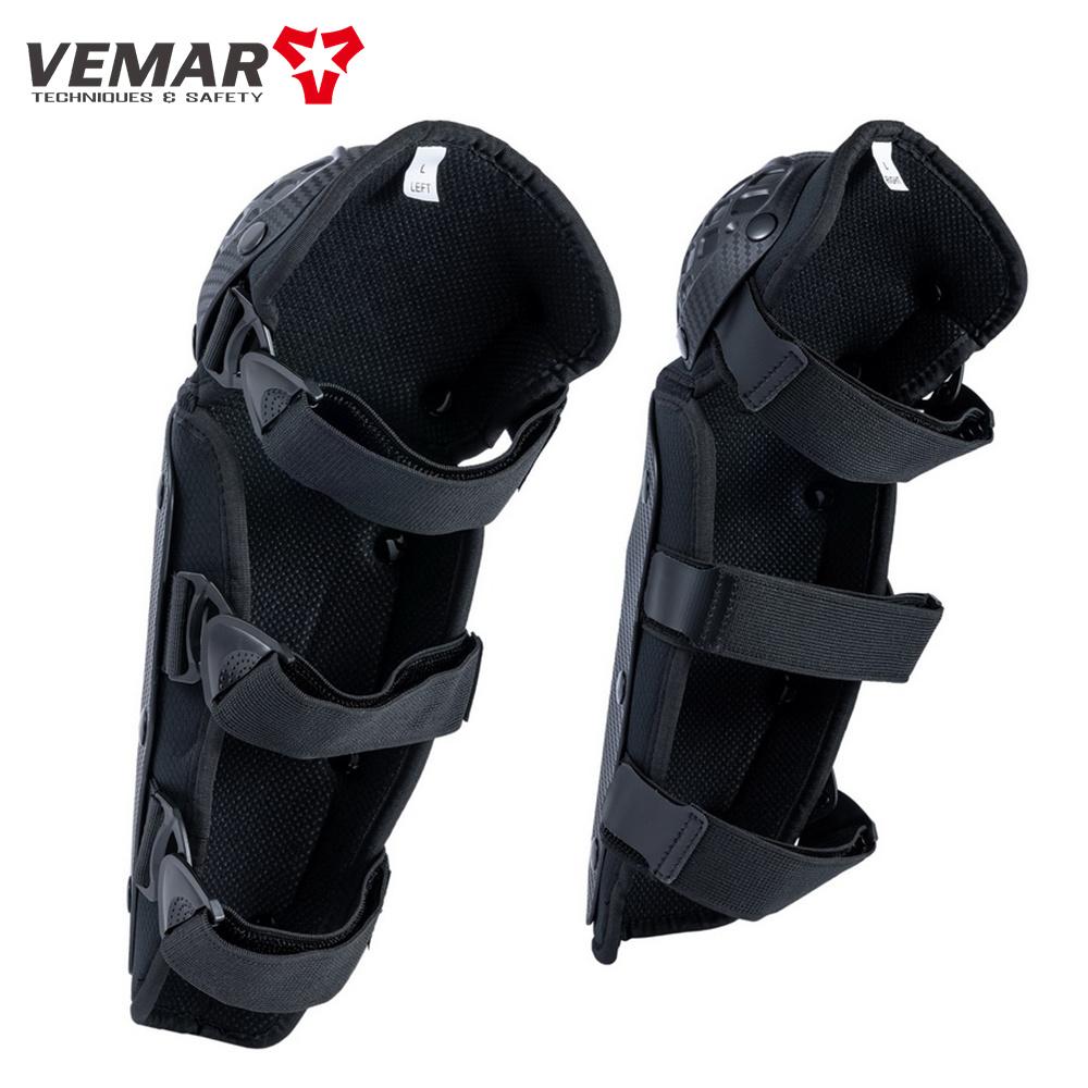 VEMAR Защитное снаряжение для езды на мотоцикле Наколенники Налокотники Дышащие Легкие Наколенники Мотоцикл Внедорожный Велосипед 4 шт./комплект