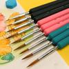 11pcs No Shedding Miniature Paint Brushes Ergonomic Handle Detailing Brush  Art Student