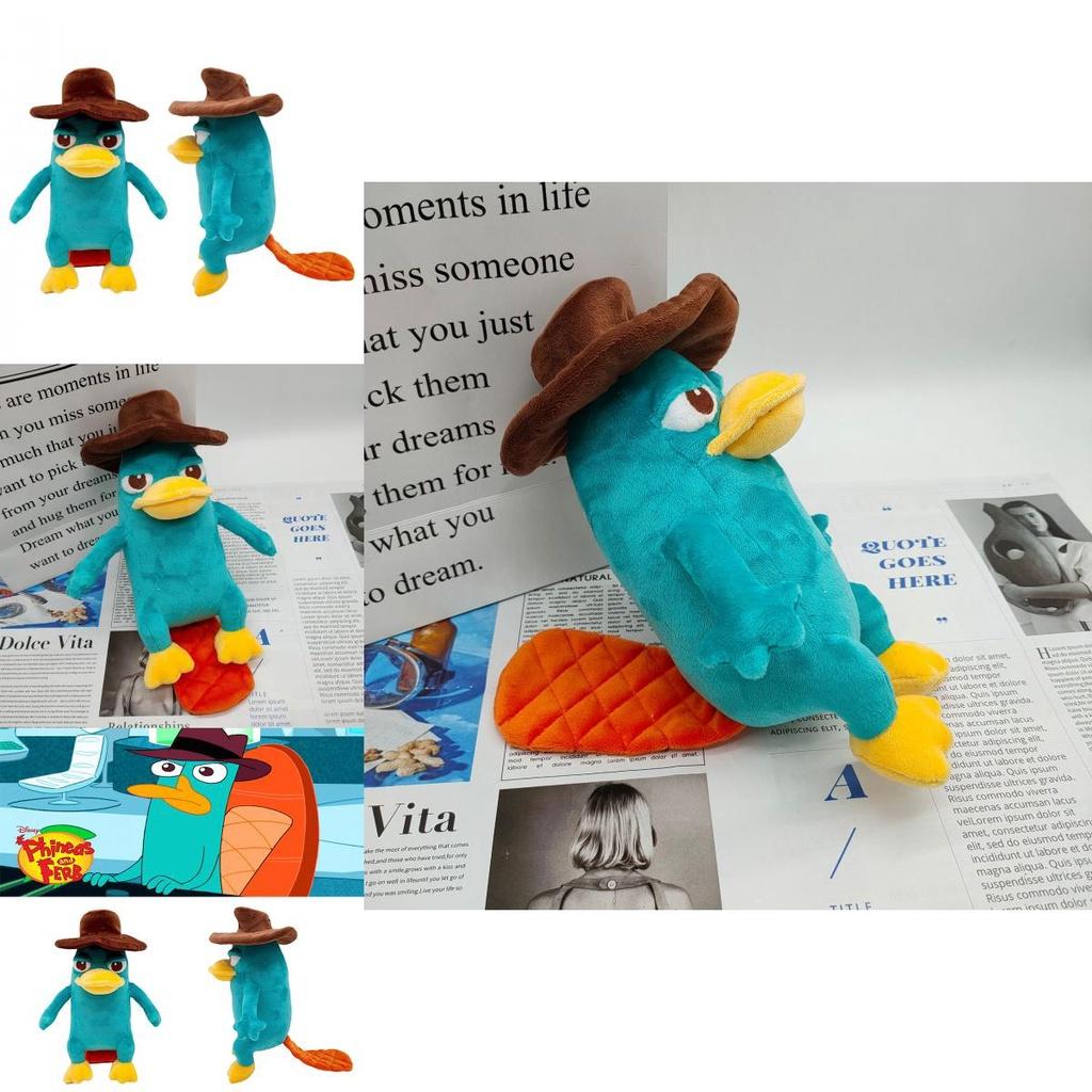 Perry The Platypus Stuffed Animal Plush Doll Soft Hug Toy Kids Xmas Gift Present