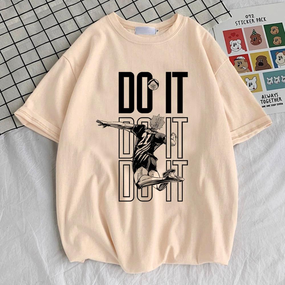 Haikyuu t-shirt women korean clothes kawaii streetwear hip hop 2000s t shirt Digital Pop Culture anime streetwear
