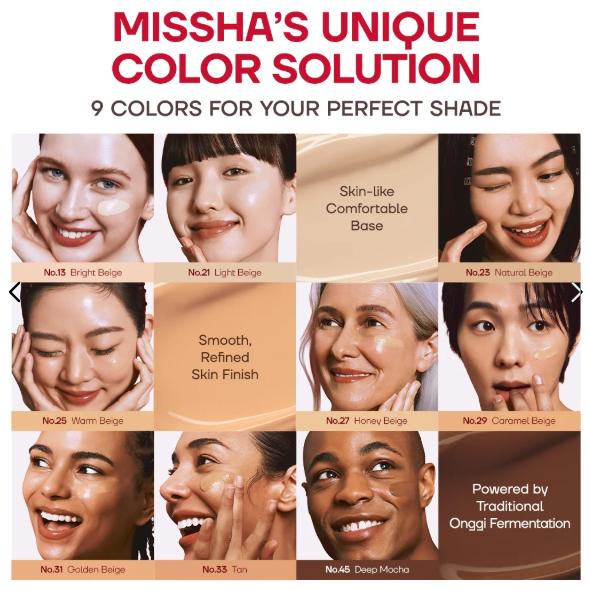 [MISSHA] BB крем с SPF42, экстрактами розмарина и ромашки, №23, 50мл