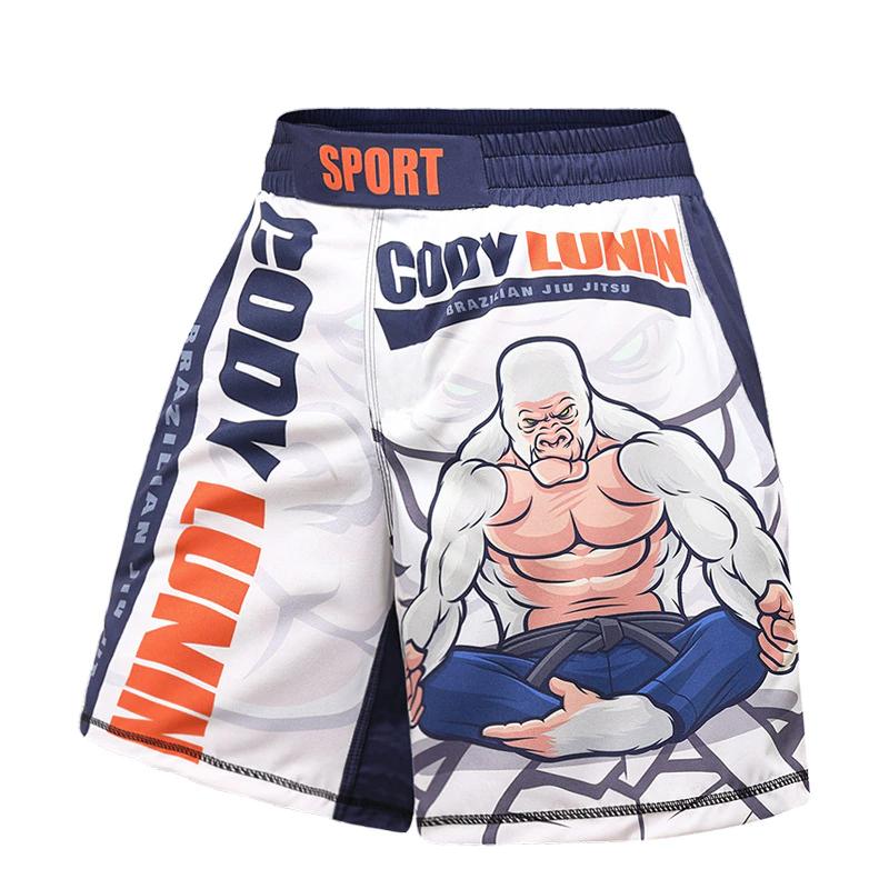 ММА детские боксерские шорты для подростков, быстросохнущие шорты для кикбоксинга, штаны для борьбы, трусы для борьбы с тигром, тайским боксом, кикбоксингом Bjj