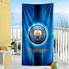 Manchester City Customize Your Name Beach Towel Quick-Dry Soft Microfiber Portable for SwimmingBeachCamping Travel Beach AccessoriesGym