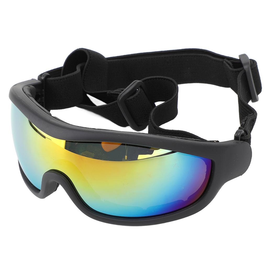 Dog Sunglasses Goggles UV Wind Dust Protection Pet Glasses Eye Wear with Adjustable Strap for Dog Cat Red