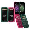 Восстановленный Nokia Original Nokia 2660 Flip 4G  (2022) Кнопочный мобильный телефон с поддержкой LTE 4G и одной/двумя SIM-картами