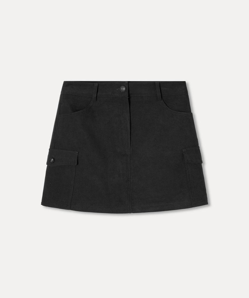 Мини-юбка из искусственной замши MIXXO_Miwwhft02C