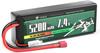 LiPo Аккумулятор 2S 7.4V 5200mAh 50C с разъемом T-Plug – Высокая мощность для RC моделей – Жесткий корпус, силиконовый провод