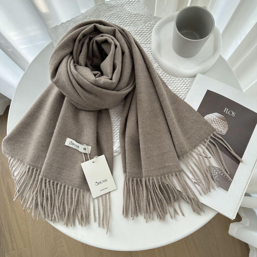 Women's Luxurious Cashmere Scarf Shawl - 250g, Perfect for Autumn & Winter
