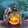 Santa Christmas Portable Lantern Christmas Tree Christmas Hanging Lamp  Bedroom Decor